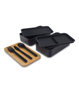 Victor lunch box podwójny 1000 ml, czarny