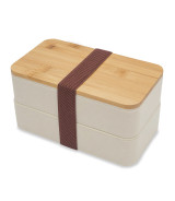 Victor lunch box podwójny 1000 ml, beżowy