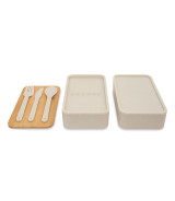 Victor lunch box podwójny 1000 ml, beżowy