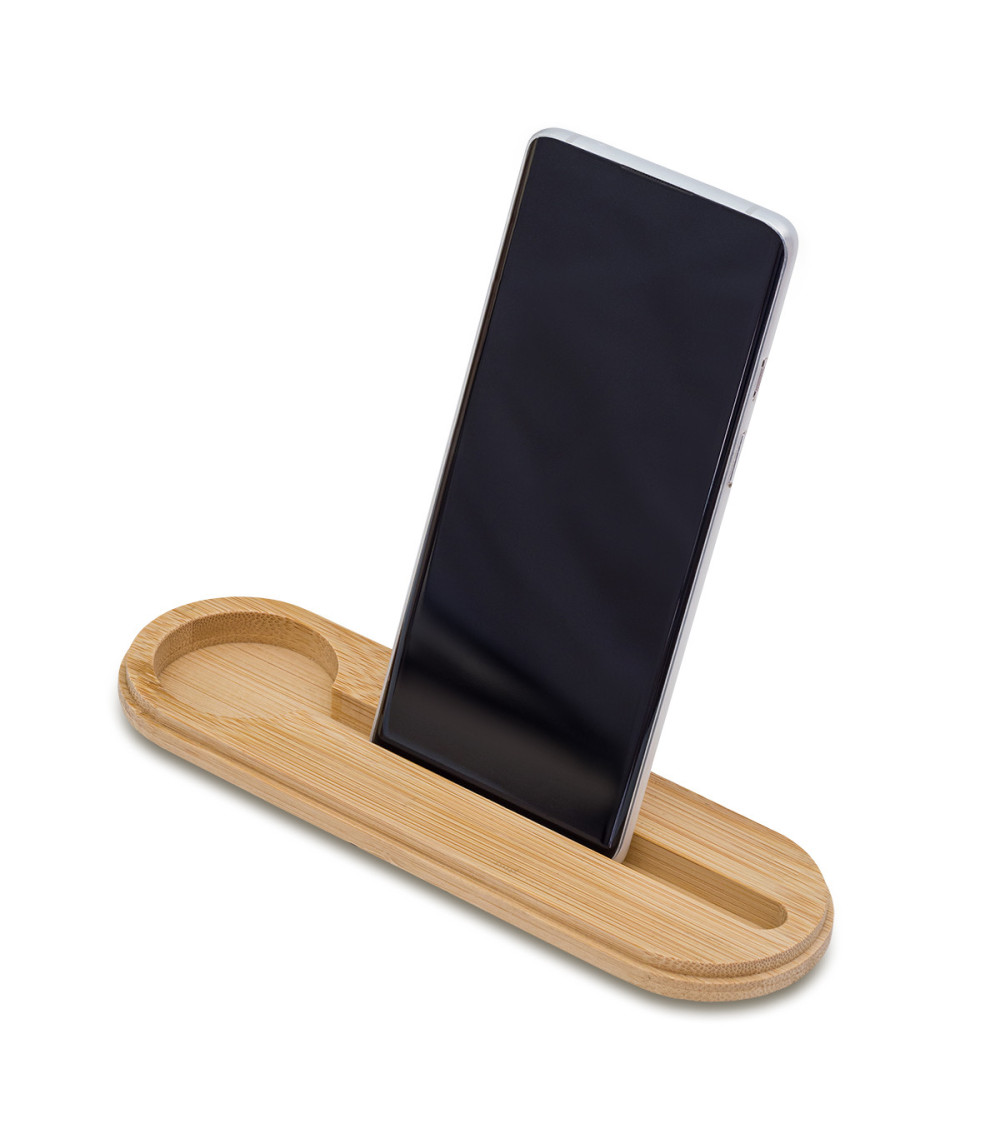 Piórnik z uchwytem na telefon Jasse, szary