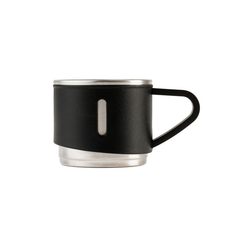 Termos z kubkami Attu 500 ml, czarny