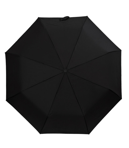 Parasol z drewnianą rączką Granton, czarny