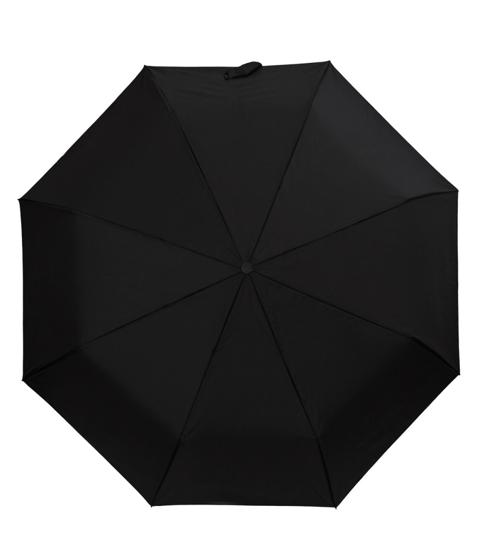 Parasol z drewnianą rączką Granton, czarny