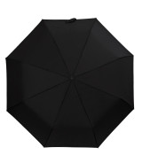 Parasol z drewnianą rączką Granton, czarny