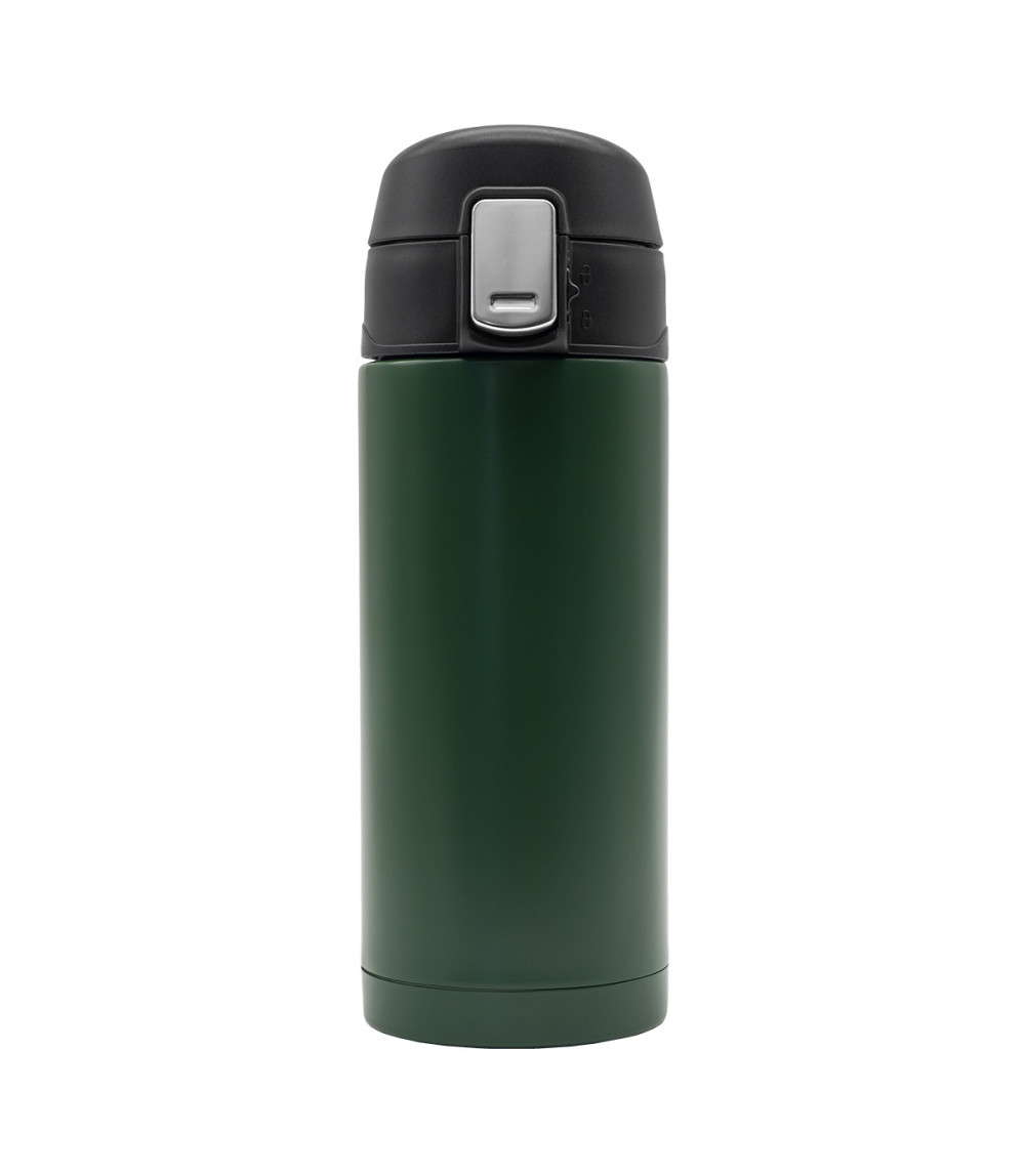 Kubek termiczny Bergen 340 ml, ciemny zielony