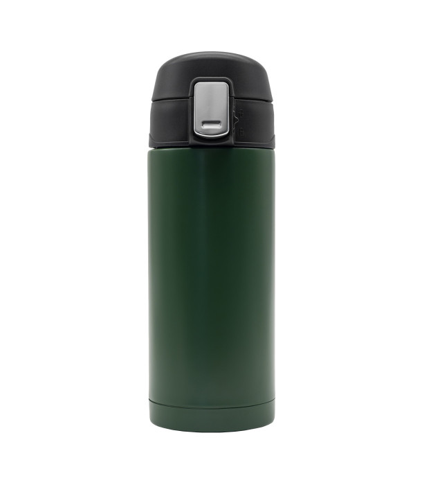 Kubek termiczny Bergen 340 ml, ciemny zielony