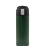 Kubek termiczny Bergen 340 ml, ciemny zielony
