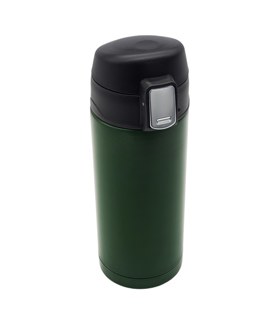 Kubek termiczny Bergen 340 ml, ciemny zielony