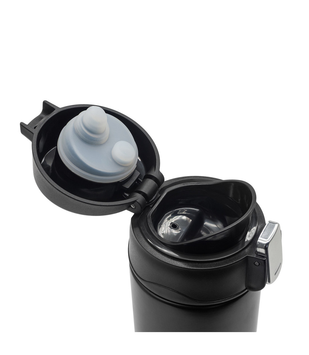 Kubek termiczny Bergen 340 ml, czarny