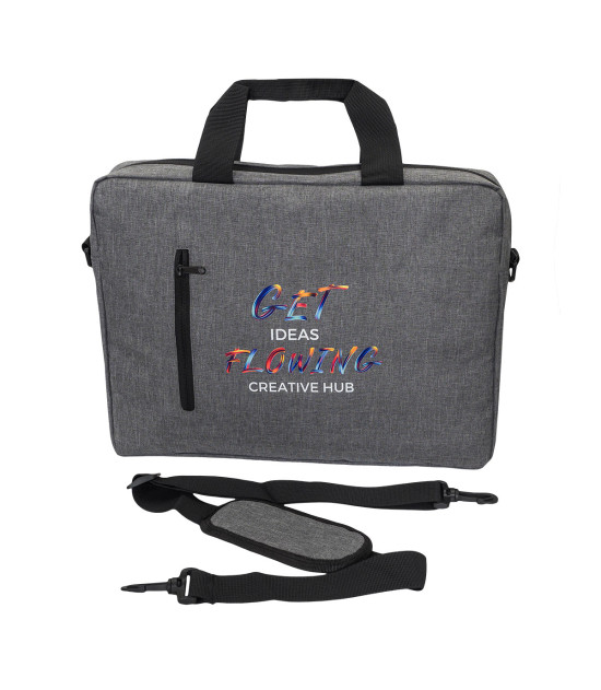Torba na laptop Ribera, szary