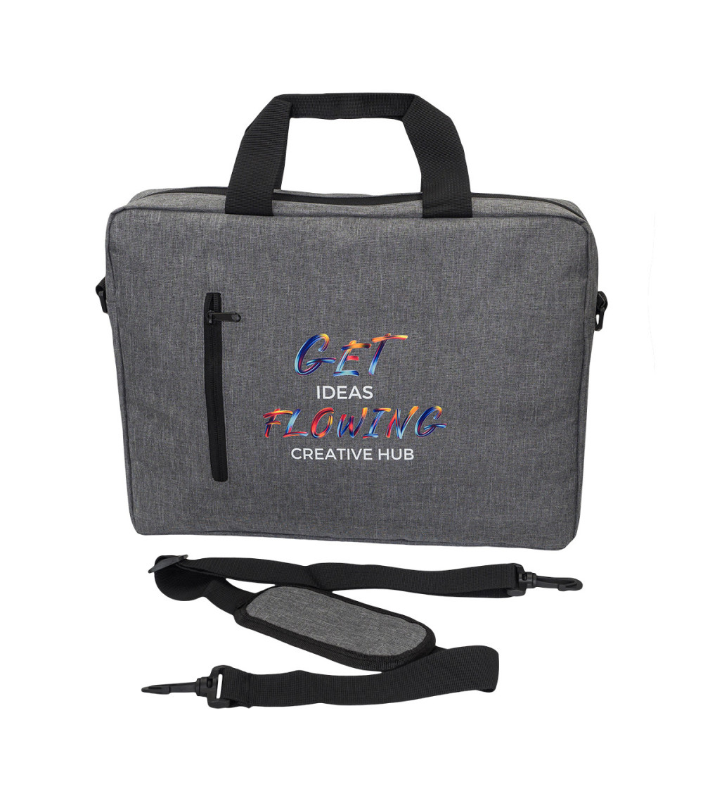 Torba na laptop Ribera, szary