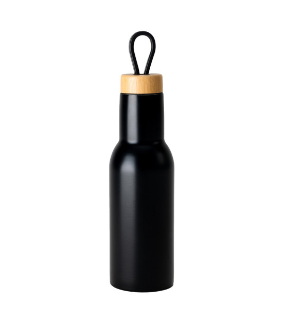 Butelka termiczna Lome 400 ml, czarny