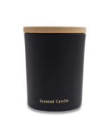 Świeca zapachowa Somonte, czarny