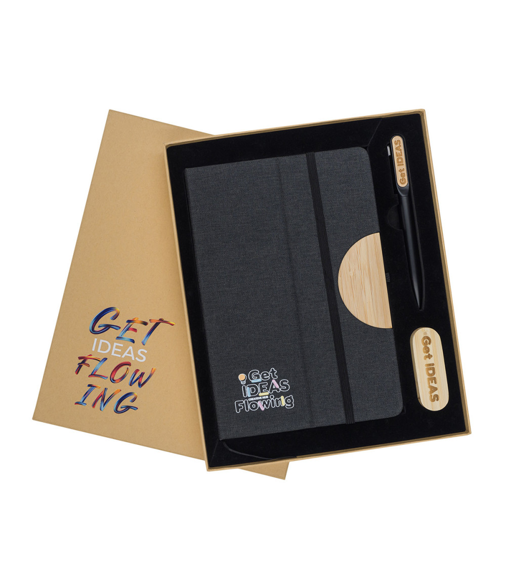 Zestaw z USB 64GB Denver, czarny