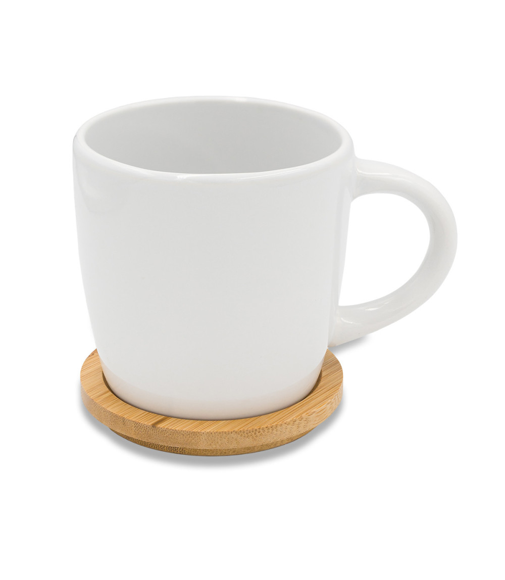 Kubek ceramiczny Arona 320 ml, biały