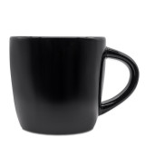 Kubek ceramiczny Arona 320 ml, czarny