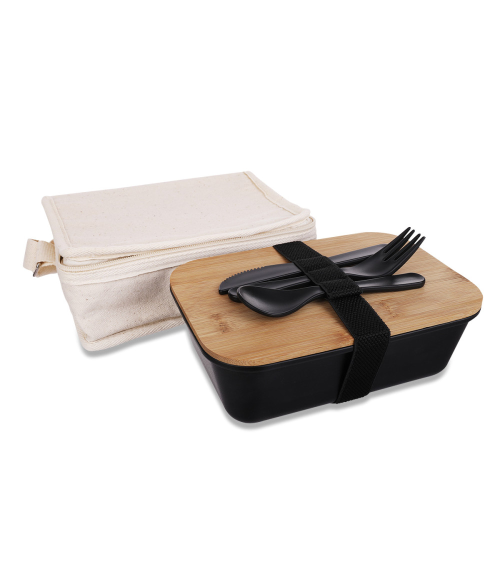 Zestaw na lunch Take Away, beżowy