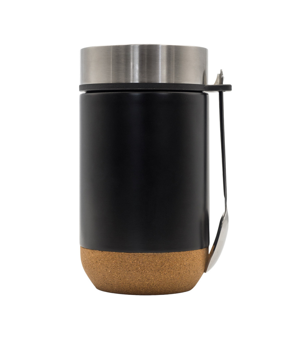 Pojemnik próżniowy Basilan 400 ml, czarny
