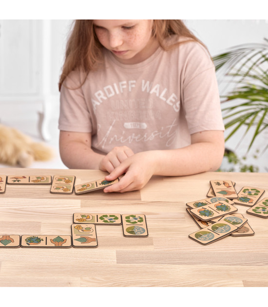 Domino Ecoworld, beżowy