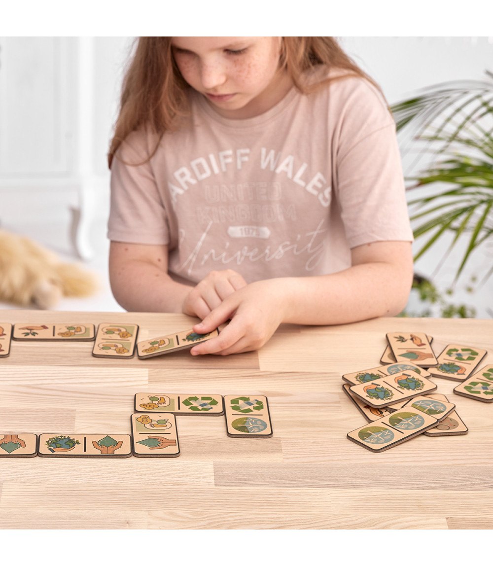 Domino Ecoworld, beżowy