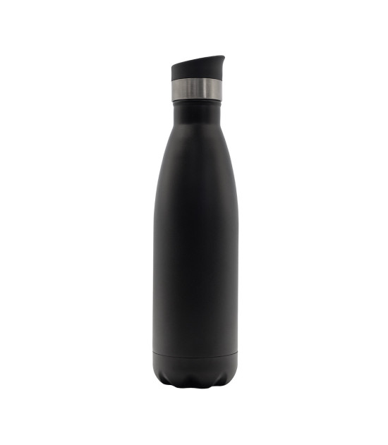 Butelka termiczna z ustnikiem 360° Yakima 550 ml, czarny