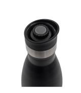 Butelka termiczna z ustnikiem 360° Yakima 550 ml, czarny