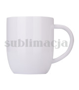 Kubek stalowy Day Alis z powłoką sublimacyjną 350 ml, biały