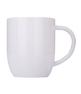 Kubek stalowy Day Alis z powłoką sublimacyjną 350 ml, biały