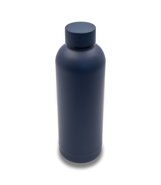 Butelka termiczna Mendoza 500 ml, granatowy