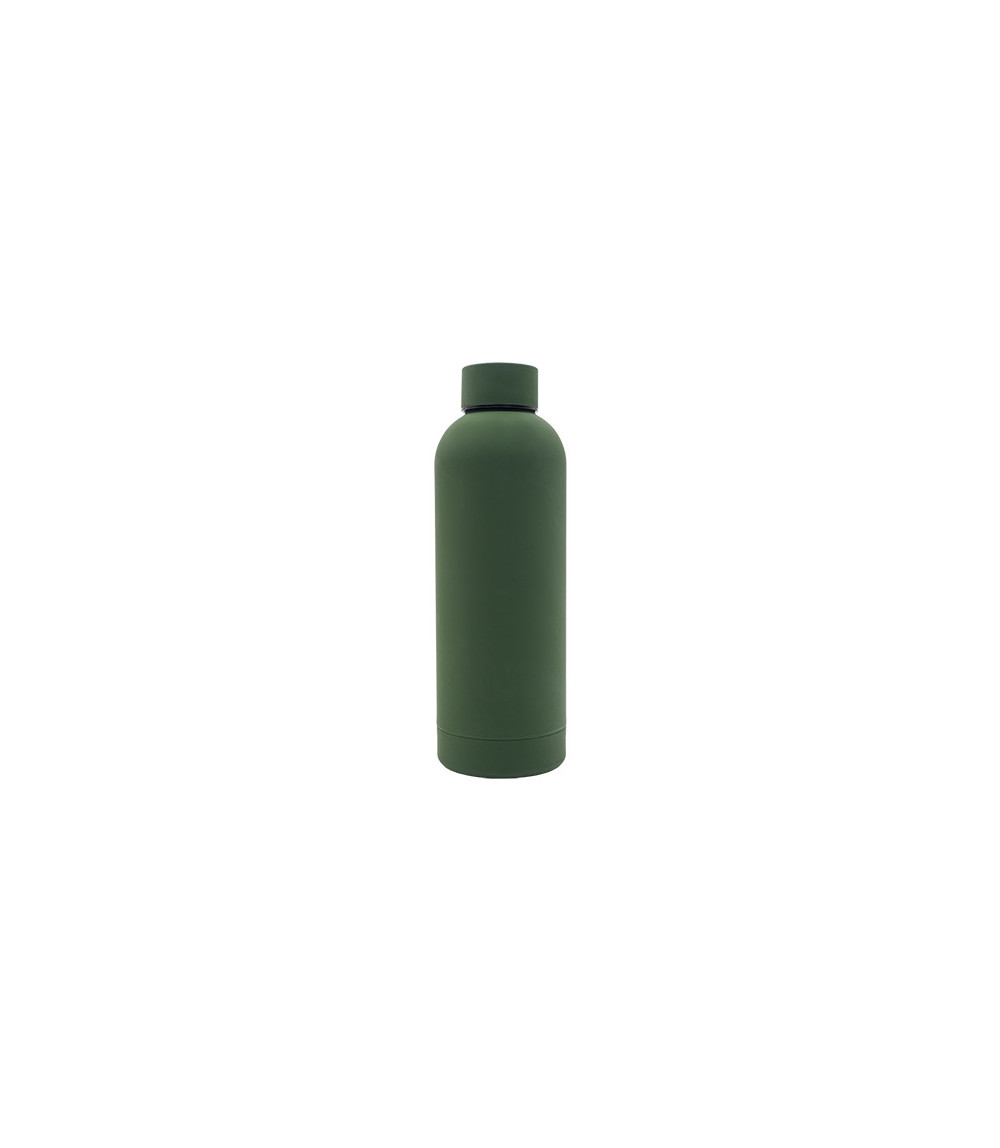 Butelka termiczna Mendoza 500 ml, ciemny zielony