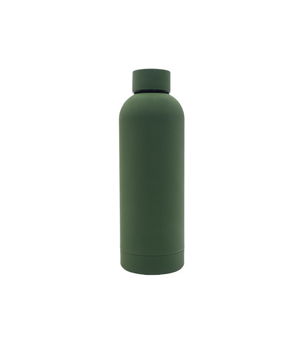 Butelka termiczna Mendoza 500 ml, ciemny zielony
