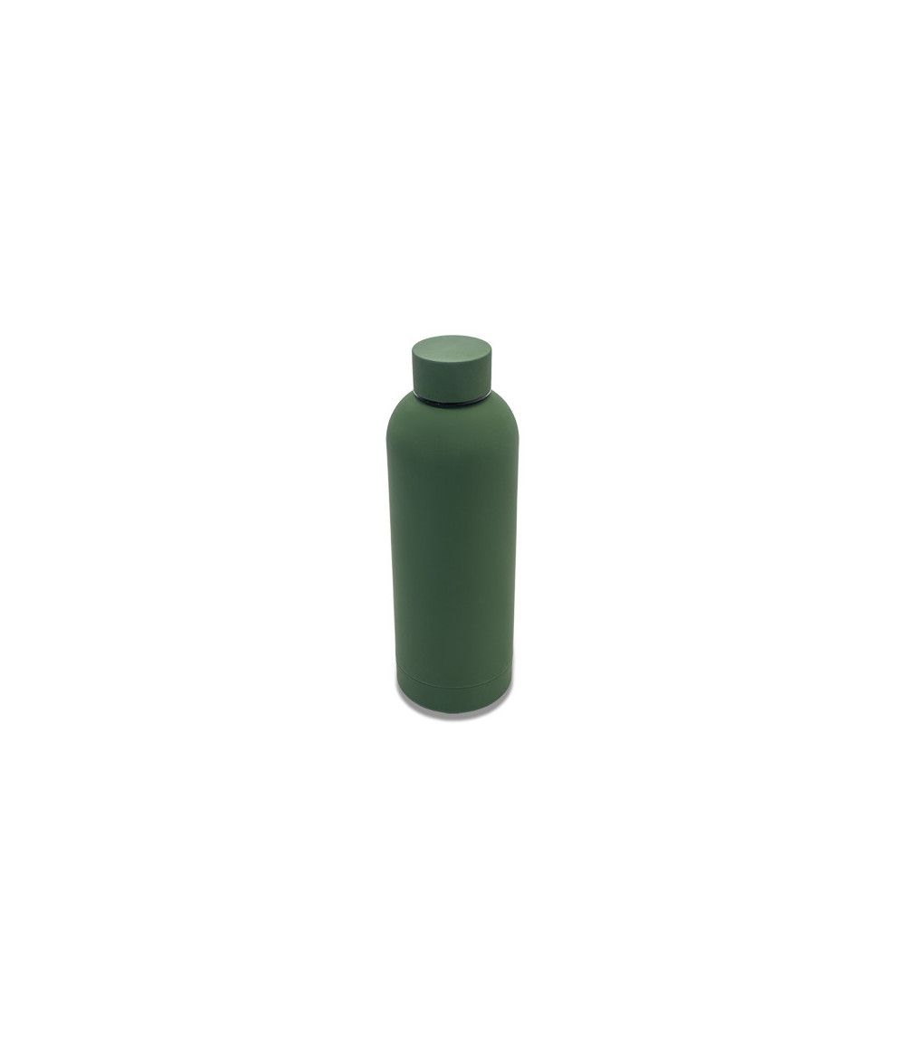 Butelka termiczna Mendoza 500 ml, ciemny zielony