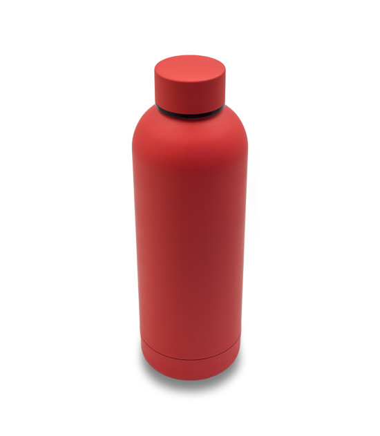 Butelka termiczna Mendoza 500 ml, czerwony