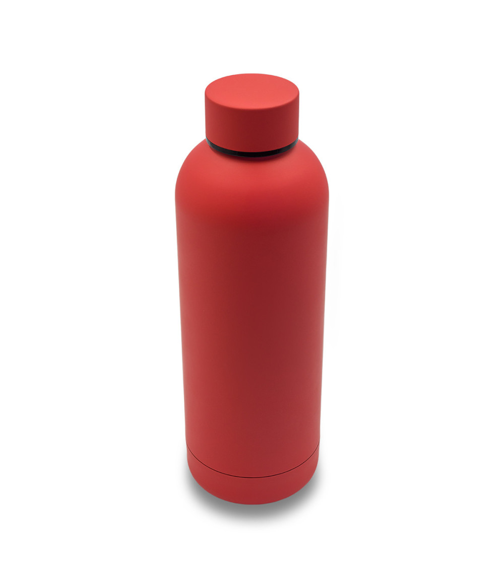 Butelka termiczna Mendoza 500 ml, czerwony