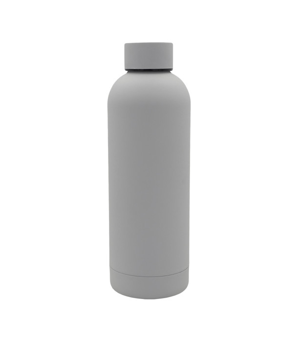 Butelka termiczna Mendoza 500 ml, szary