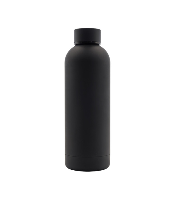 Butelka termiczna Mendoza 500 ml, czarny