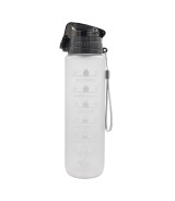 Bidon motywacyjny z tritanu Keepgoing 1000 ml, transparentny