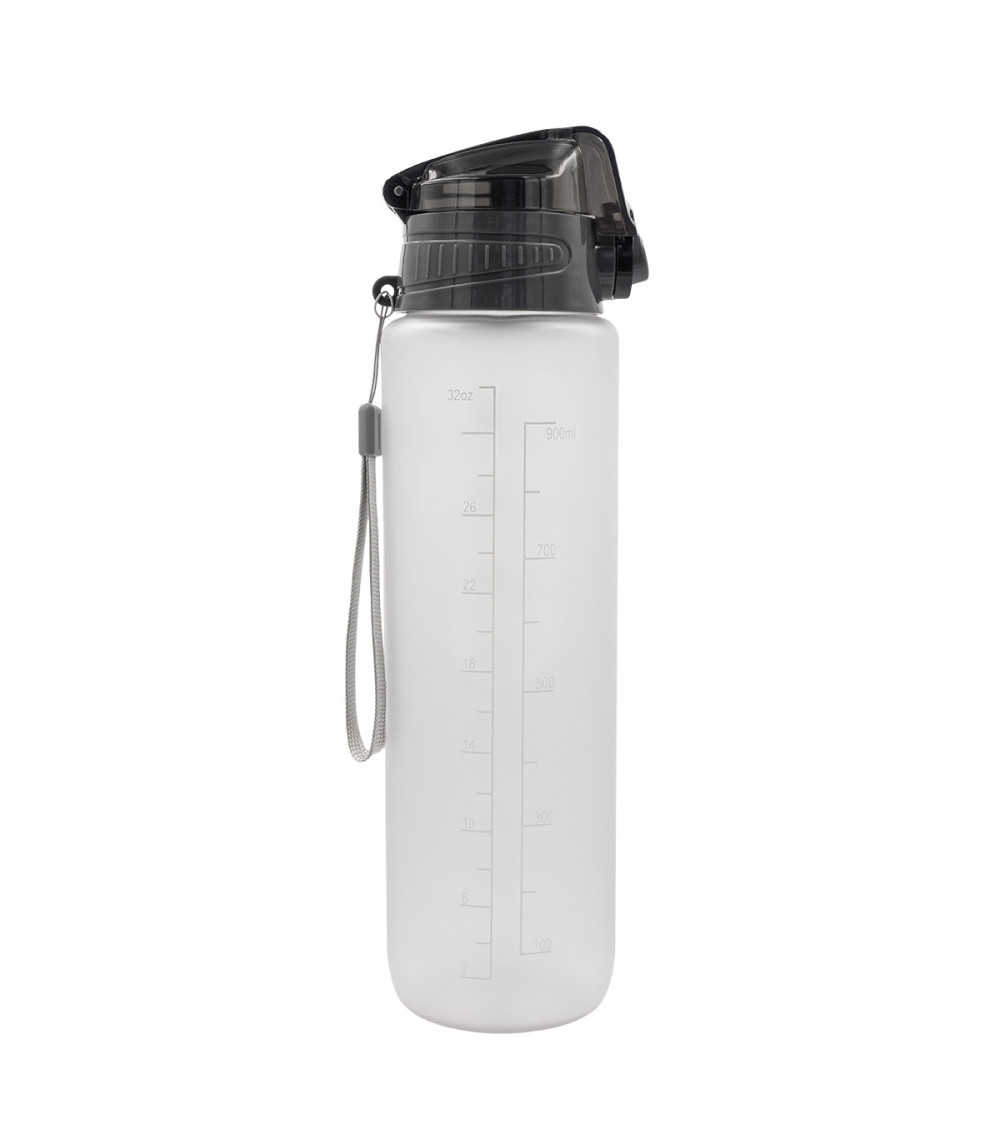 Bidon motywacyjny z tritanu Keepgoing 1000 ml, transparentny