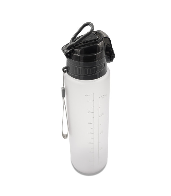 Bidon motywacyjny z tritanu Keepgoing 1000 ml, transparentny