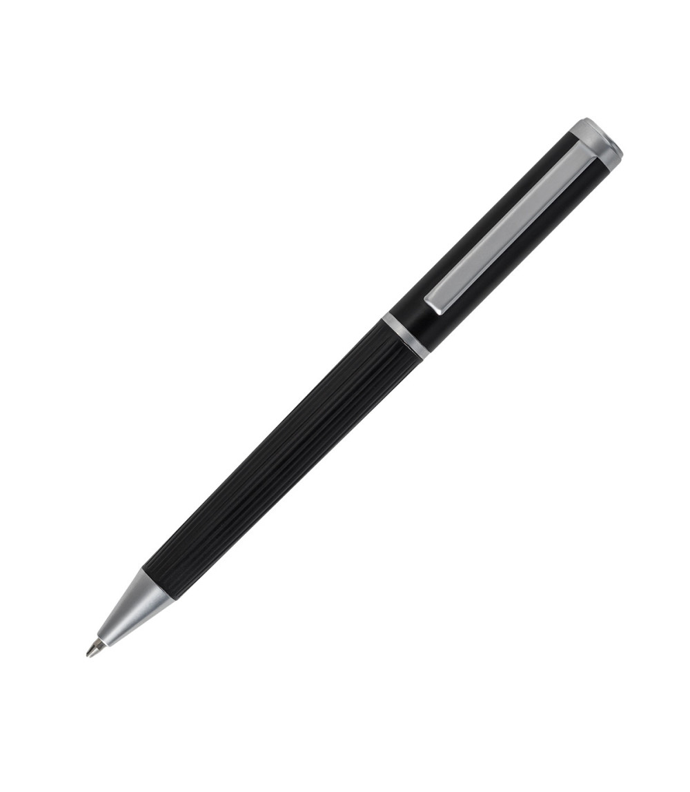Zestaw upominkowy notes z długopisem Lovini, czarny