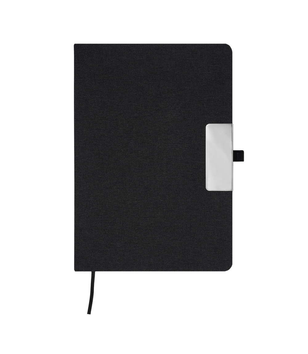 Notes z długopisem w pudełku Plata, czarny