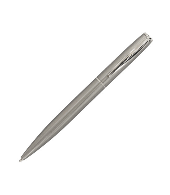 Metalowy długopis w pudełku Silvery, srebrny