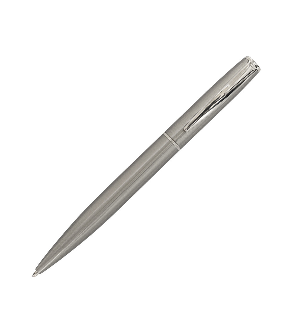 Metalowy długopis w pudełku Silvery, srebrny