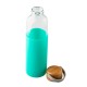 Szklana butelka Refresh 560 ml, zielony 