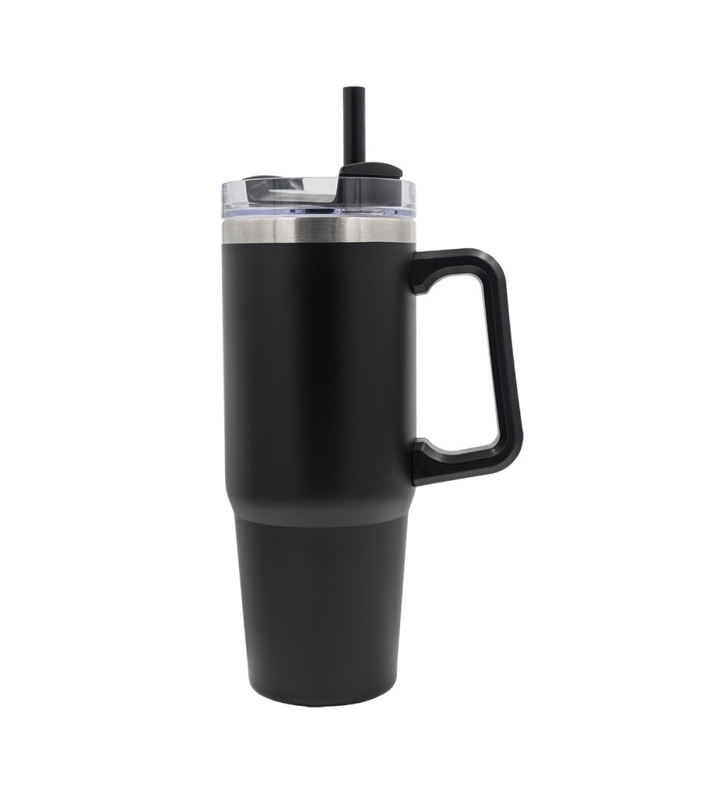 Kubek termiczny Memphis 900 ml, czarny