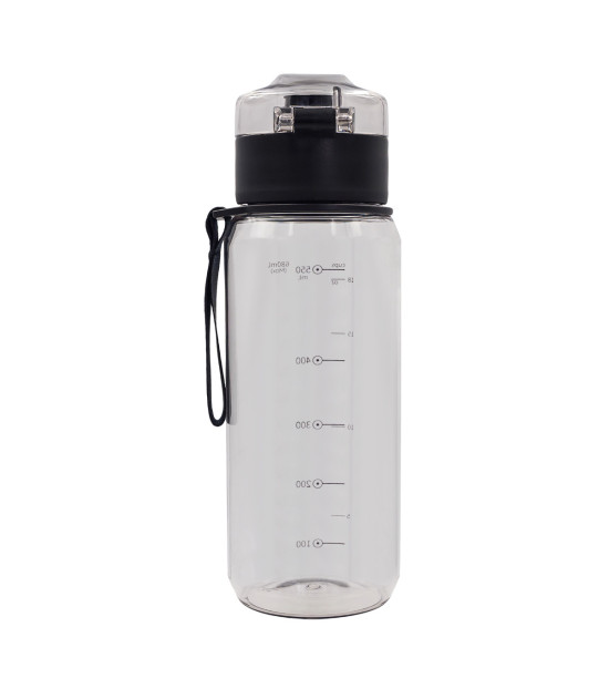 Bidon z tritanu H2O 680 ml, czarny