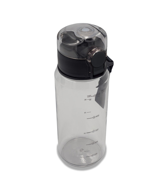 Bidon z tritanu H2O 680 ml, czarny