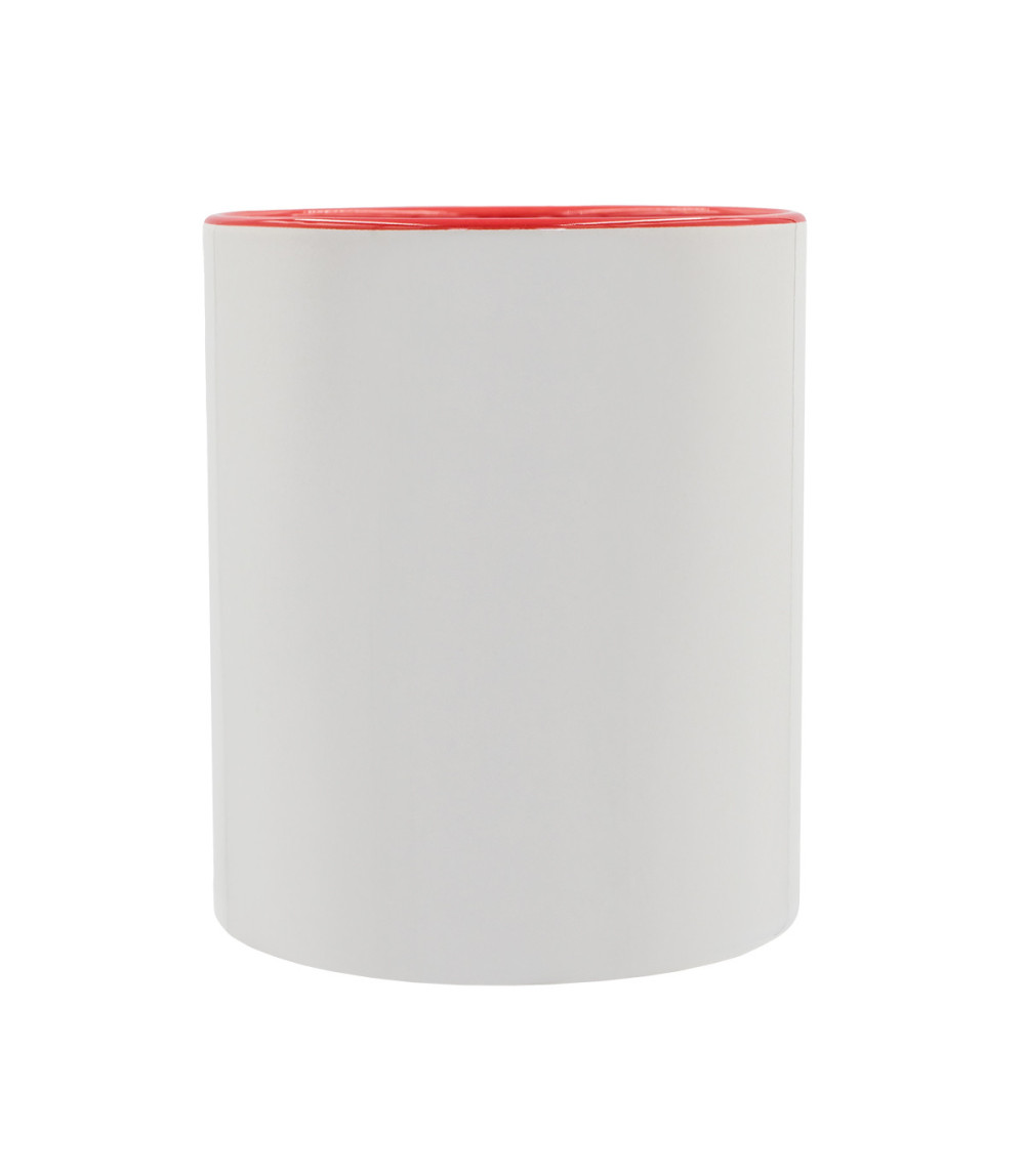 Kubek z powłoką sublimacyjną Gaeta 330 ml, czerwony