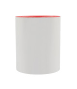 Kubek z powłoką sublimacyjną Gaeta 330 ml, czerwony