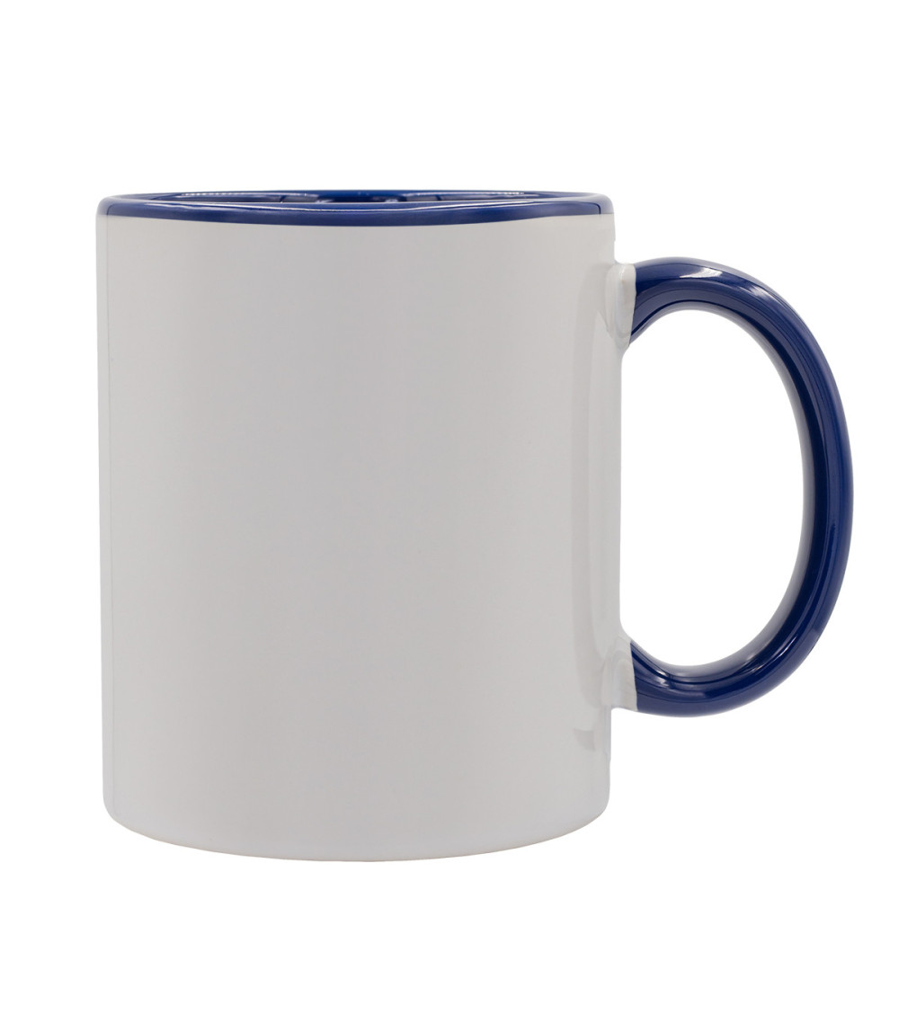 Kubek z powłoką sublimacyjną Gaeta 330 ml, granatowy